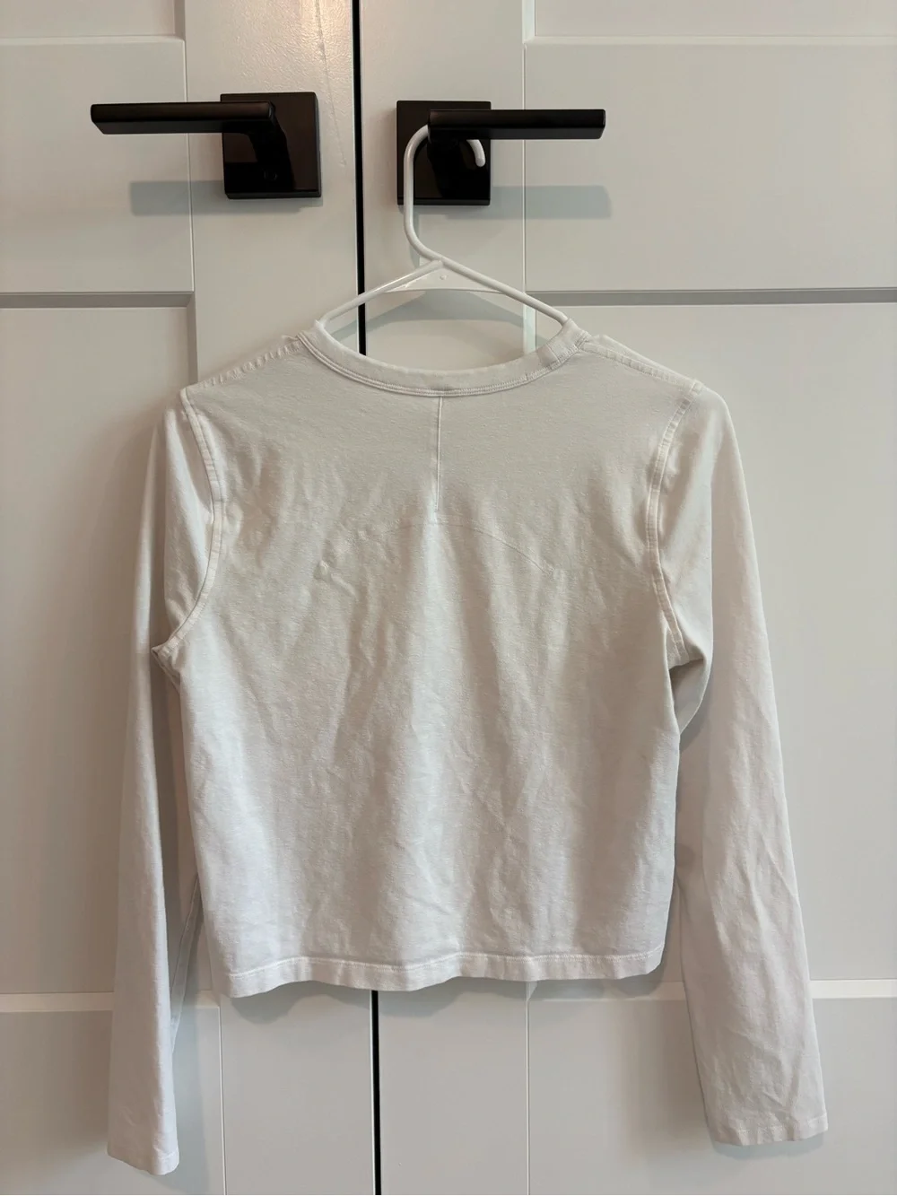 lululemon athletica White Crewneck Tee